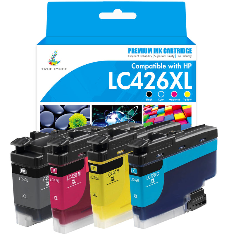 Compatible Brother LC-426XL CYMK Ink Cartridge Multipack