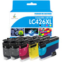 Compatible Brother LC-426XL CYMK Ink Cartridge Multipack