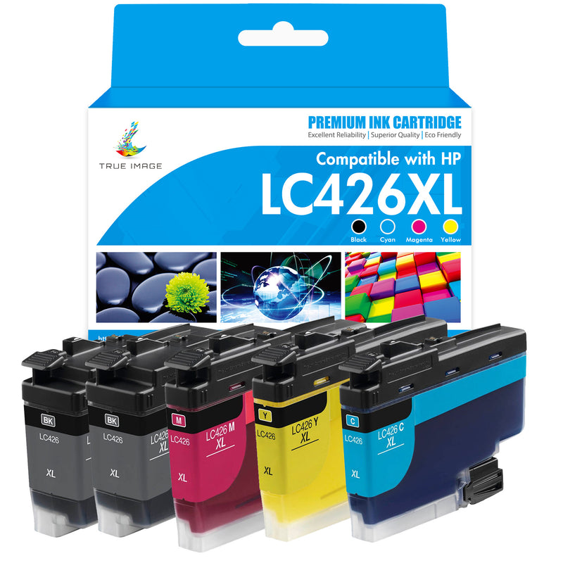 Compatible Brother LC-426XL CYMK Ink Cartridge Multipack