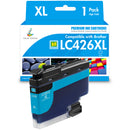 Kompatibel Brother LC-426XL cyan blekkpatron