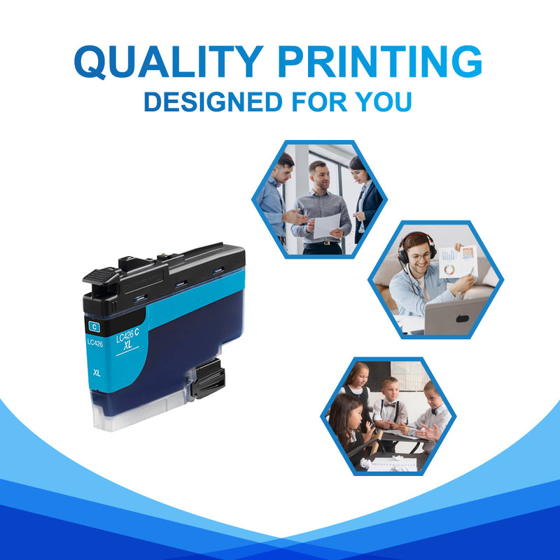 Compatible Brother LC-426XL Cyan Ink Cartridge
