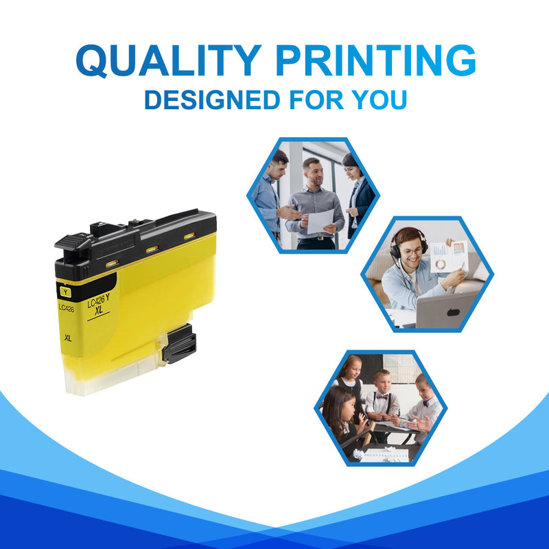 Compatible Brother LC-426XL Yellow Ink Cartridge