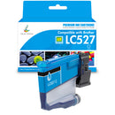 Kompatibel Brother LC527/LC527XL cyan blekkpatron