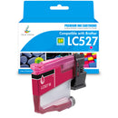 Kompatibel Brother LC527/LC527XL magenta blekkpatron