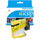 Kompatibel Brother LC527/LC527XL gul blekkpatron