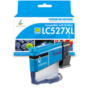 Kompatibel Brother LC527/LC527XL cyan blekkpatron
