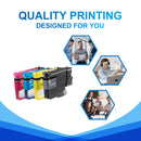 Compatible Brother LC527/LC527XL Ink Multipack for Brother MFC-J4350DW MFC-J4550DW