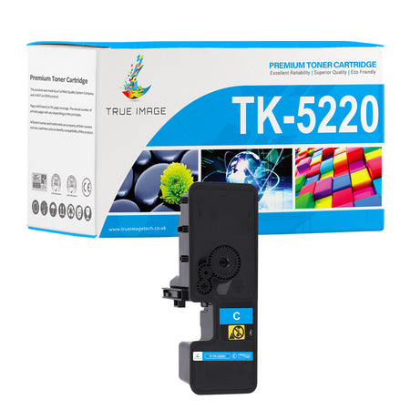 Compatible Kyocera TK 5220C Cyan Toner Cartridge