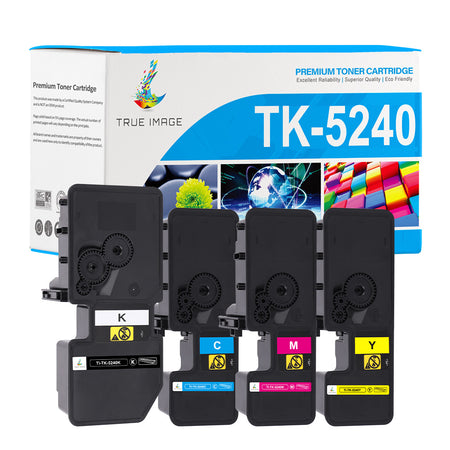 Compatible Kyocera TK 5240 Toner Cartridge Set