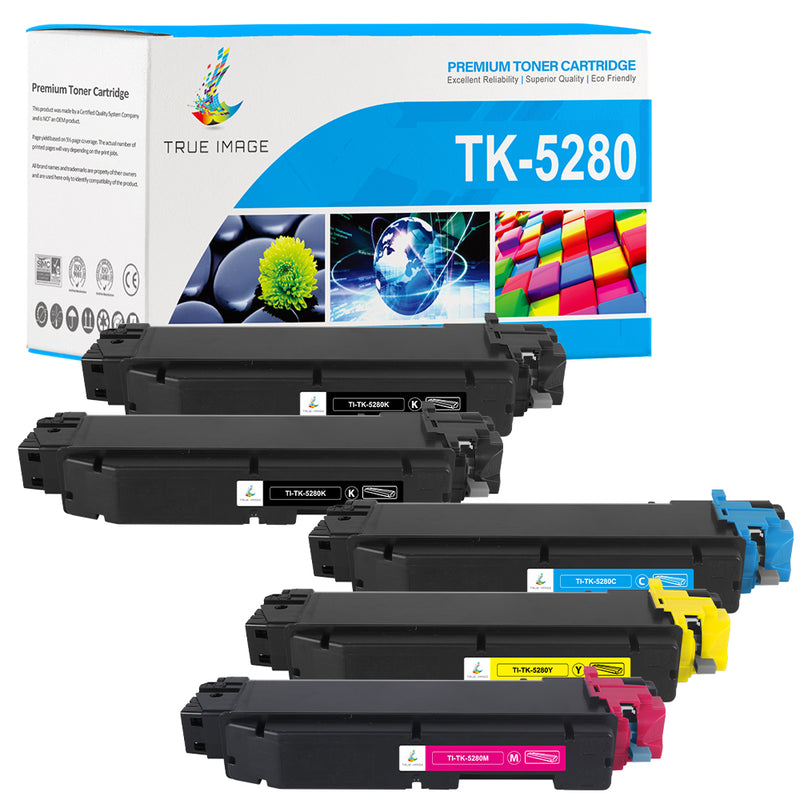 Compatible Kyocera TK-5280 Toner Cartridge Set
