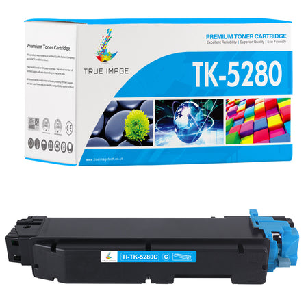 Compatible Kyocera TK 5280C Cyan Toner Cartridge