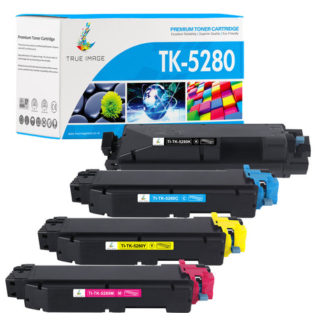 Compatible Kyocera TK 5280 Toner Cartridge Set