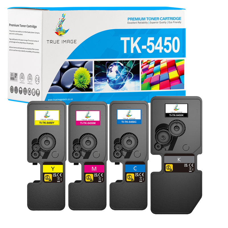 Compatible Kyocera TK-5450 Toner Cartridge Set|KCYM