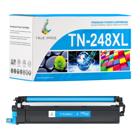 Compatible Brother TN248XL Cyan Toner Cartridges