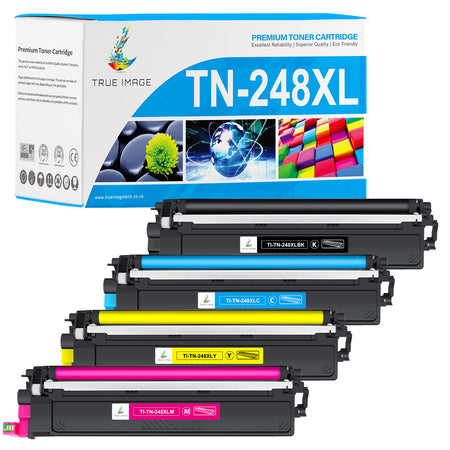 Compatible Brother TN248XL TN 248XL CMYK Toner Cartridge Multipack