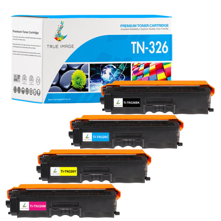 Compatible Brother TN326 Toner Cartridges 4 Pack