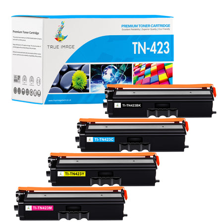 Compatible Brother TN 423CMYK Toner Cartridges Multipack
