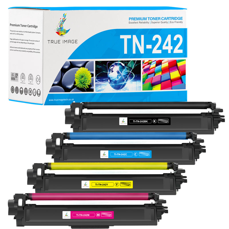 Compatible Brother TN242 Toner Cartridges Multipack