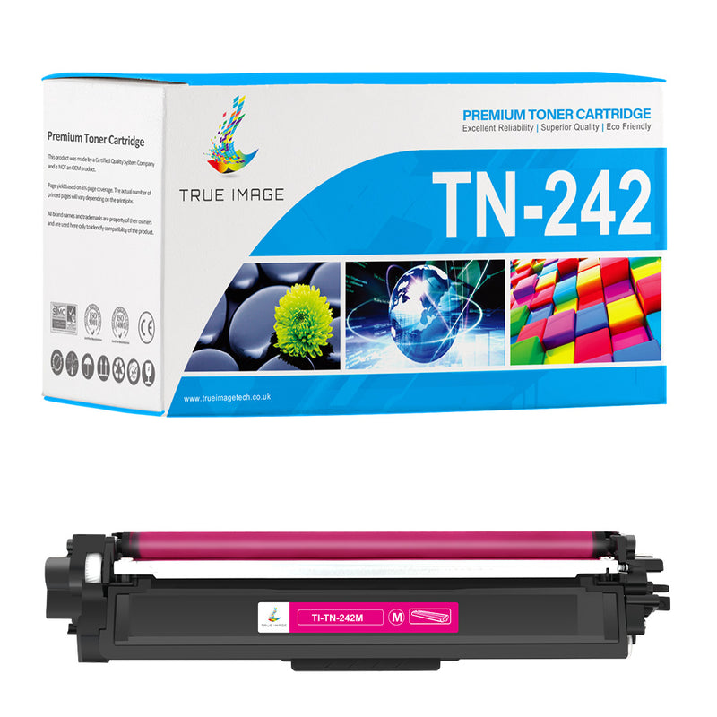 Compatible Brother TN242 Magenta Toner Cartridge