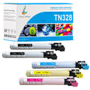Compatible Konica Minolta TN328 Toner Cartridges Multipack