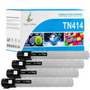 Kompatibla Konica Minolta TN414 tonerkassetter, multipack