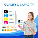 Kompatible Konica Minolta TN512 tonerkassetter, flerpakning