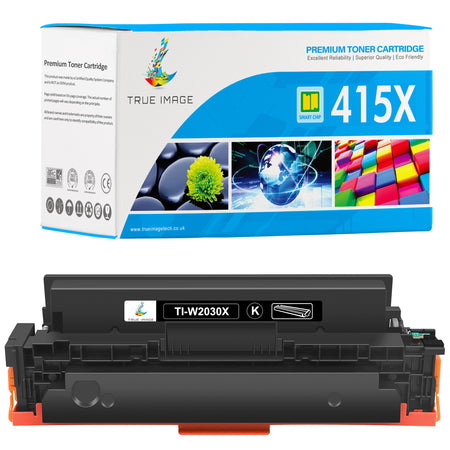Smart Chip W2030X Compatible HP 415X Toner Cartridge Monitors Toner Levels