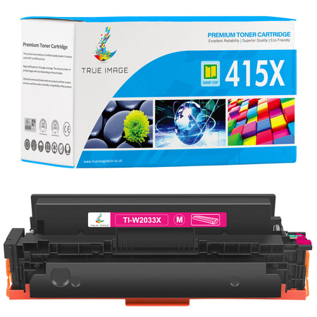 W2033X Compatible HP 415X Toner Cartridge Smart Chip Monitors Toner Levels