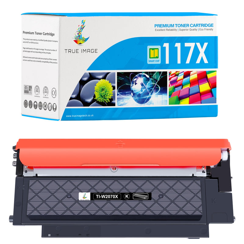 HP 117X Black Toner Cartridge W2070X