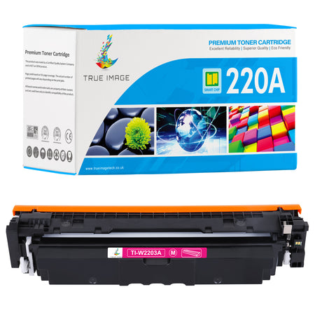 W2203A Compatible HP 220A Toner Cartridge Smart Chip Monitors Toner Levels