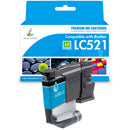 Compatible Brother LC521 Cyan Ink Cartridge - LC521C