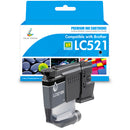 Kompatibel Brother LC521 svart blekkpatron - LC521BK