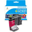 Compatible Brother LC521 Magenta Ink Cartridge - LC521M