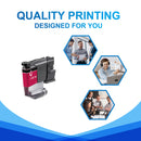 Compatible Brother LC521 Magenta Ink Cartridge - LC521M