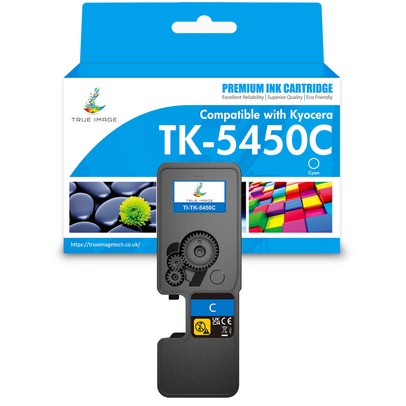 Compatible Kyocera TK-5450C Cyan Toner Cartridge