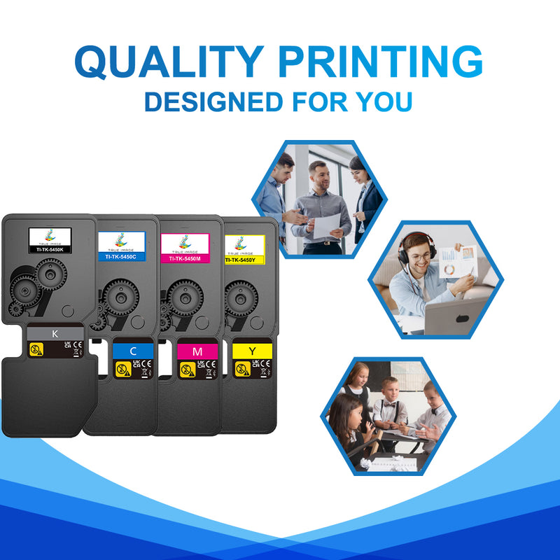 Compatible Kyocera TK-5450 Toner Cartridge Set|KCYM