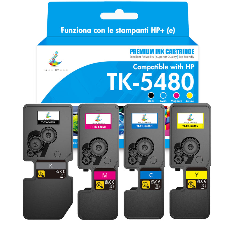 Compatible Kyocera TK-5480 Toner Cartridge Set|KCYM
