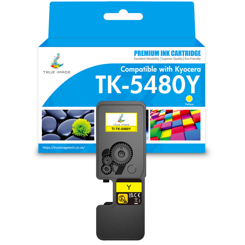 Compatible Kyocera TK-5480Y Yellow Toner Cartridge