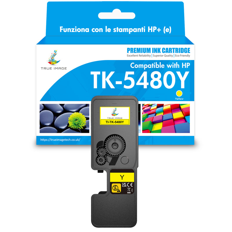 Compatible Kyocera TK-5480Y Yellow Toner Cartridge