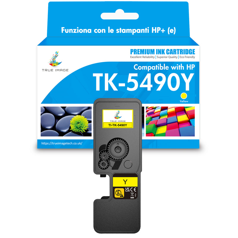 Compatible Kyocera TK-5490Y Yellow Toner Cartridge