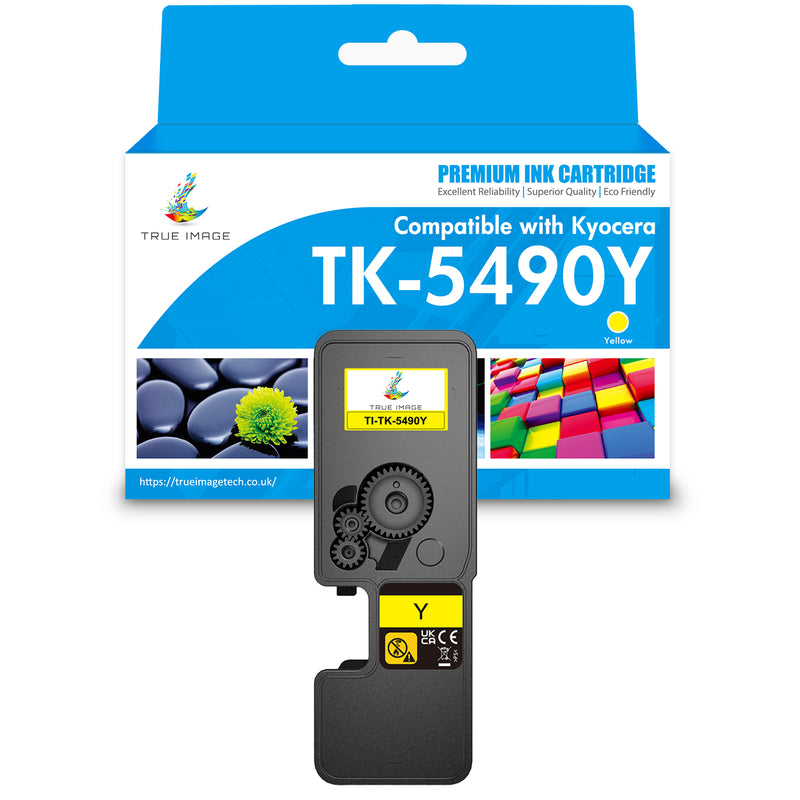 Compatible Kyocera TK-5490Y Yellow Toner Cartridge