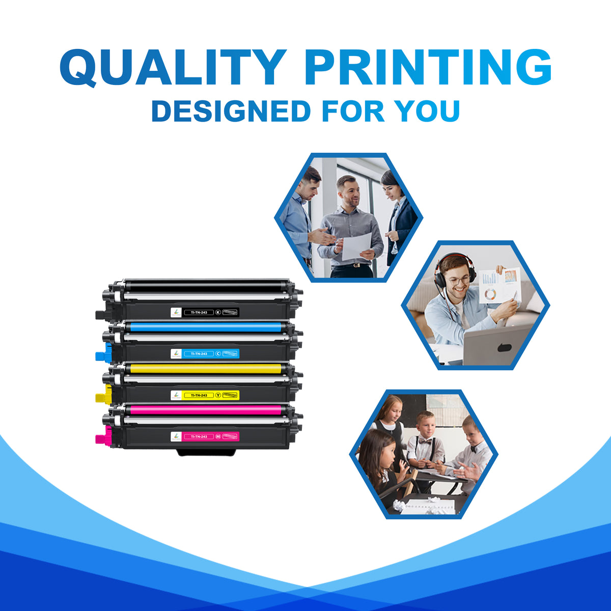STAROVER Compatible TN247 TN-247 TN-243 TN243 Cartouches de Toner pour Brother DCP-L3550CDW MFC STAROVER Compatible TN247 TN-247 TN-243 TN243 Cartouches de Toner pour Brother DCP-L3550CDW MFC