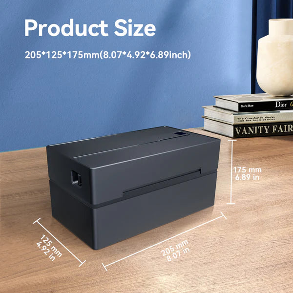 True Image TY813 Thermal Label Printer for Shipping - 203DPI - USB & Bluetooth