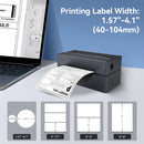 True Image TY813 Thermal Label Printer for Shipping - 203DPI - USB & Bluetooth