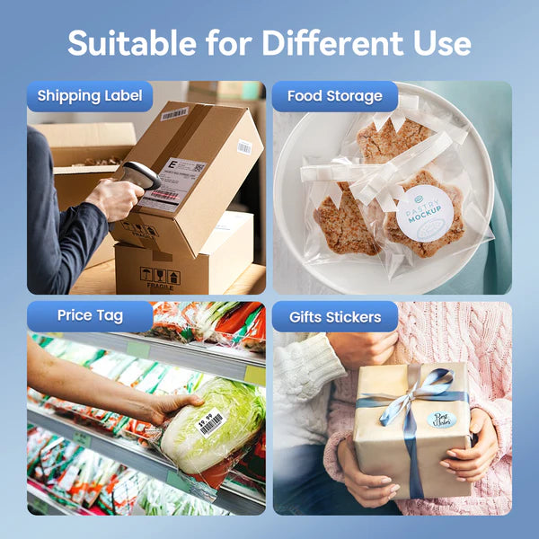 True Image TY813 Thermal Label Printer for Shipping - 203DPI - USB & Bluetooth